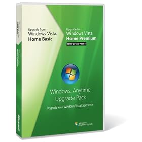 Microsoft Windows Vista Anytime Upgrade Pack with SP1 [Home Basic to Home Premium]