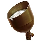 IMAGE OF Imperial Bishop-Unique Directional Up Light in Weathered Brass Voltage/Lead Wire: 12 Volts/300