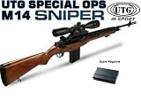 41k0lKtjl1L. SL160  AEG M14 UTG Airsoft Sniper Rifle Wood Stock