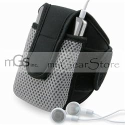 SportBand with case for iPod Video, Microsoft Zune, & Creative Zen Vision: M - Black