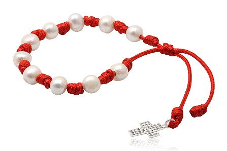 Bracelet Décennaire Avec Perles - Charm En Forme 
