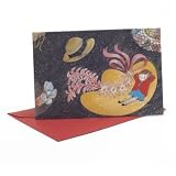 Clara Button Millinerium Single Small Gift Card||EVAEX
