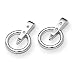 Diamond and Sterling Silver Earrings