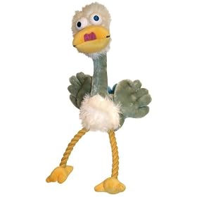 Multipet Bird Brains Dog Toy, Swan by Multipet