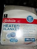 SUNBEAM HEATED BLANKET FULL SZ. TAUPE