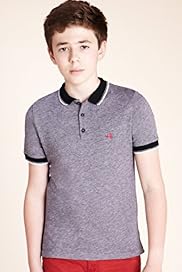 Boys Limited Pure Cotton Birdseye Polo Shirt