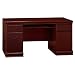 Bush Furniture Birmingham Executive Credenza, Harvest Cherry