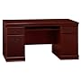 Bush Furniture Birmingham Executive Credenza, Harvest Cherry