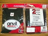 アンビル2PパックTシャツ紺2XLサイズ