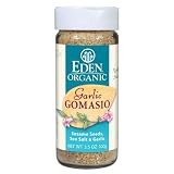 Eden Organic Garlic Gomasio, Sesame Seeds, Sea Salt & Garlic, 3.5-Ounce Shakers (Pack of 12)