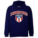 Puerto Rico International World Cup Soccer Hoodie (Navy)