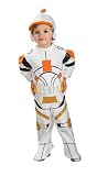 Rubie's Costume Co Star Wars Clone Wars Romper And Headpiece Clone Trooper Captain Rex