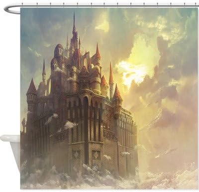 BeauT-LIFE Bathroom Curtains City Scenery 66x72 Inchfabric Shower Curtains Custom Shower Curtains 295