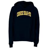 Chinese Shar-Pei Athletic Applique / Embroidery Chiens Sweat à capuche Femme (Bleu Marine, tailles X-Small - XXX-Large)