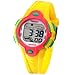 Time100 Kids' LCD Cold Light Multifunction Yellow Strap Digital Watches