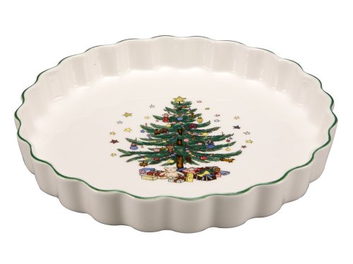Nikko Christmas Ovenware Quiche 9.25