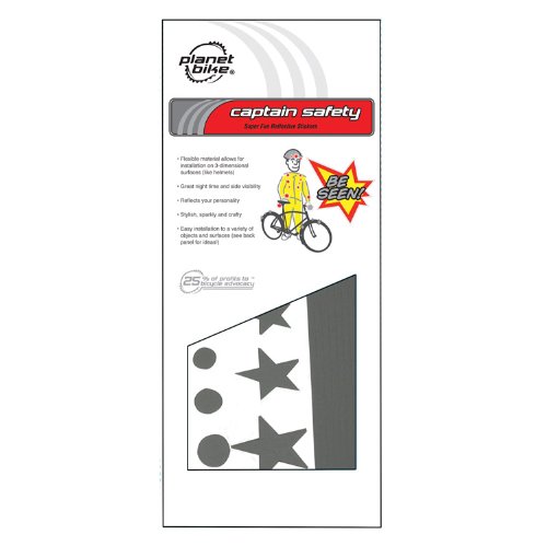 Planet Bike Captain Safety Reflective Sticker Set