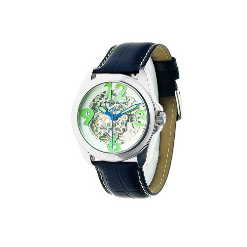 Android Women's AD498ABU Concept T 40 Skeleton Automatic Blue Strap Watch