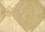 Almond Fleur de Lis Harliquin Wallpaper