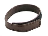 M2m Cock Ring, Leather, Velcro, Brown