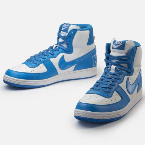 Cover image : 【NIKE(ナイキ)】【メンズ】ターミネイター Hi ベーシック ホワイト×サックス