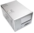 SilverStone Aluminum MicroATX Desktop Computer Case SG01S-W - Retail (Silver)
