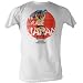 Andre the Giant - Huge in Japan Men's Wrestling T-Shirt, (White, 2XL)