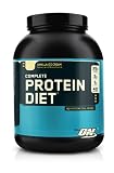 Optimum Nutrition Complete Protein Diet Meal Shake Mix, Vanilla Ice Cream, 4.2 Pound