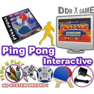 Wireless Ping Pong TV Video Game