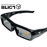 Universal 3D Glasses by Blick (with Active Sync Smart Technology&trade;, Prescription Eyewear Friendly, IR Signal, Rechargeable Battery)