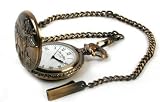 Gents DEER STAG Quartz Pocket Watch in Presentation Box (PW005)