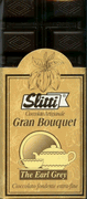 Slitti Extra Bitter Dark Chocolate Bar with Earl Grey Black Tea - Italian Dark Chocolate -... by Slitti