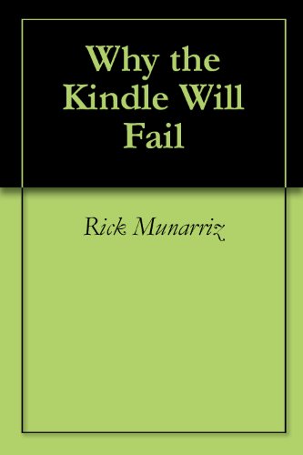 Why the Kindle Will Fail