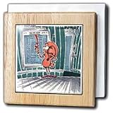 You Are Hear - 6 Inch Tile Napkin Holder