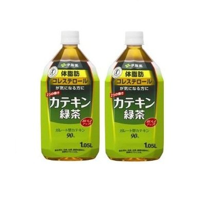 伊藤園　カテキン緑茶　1.05L 　２ケース　２４本
