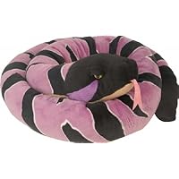 Cuddlekins Plush Timber Rattlesnake: 4.5 foot long Stuffed Snake Toy