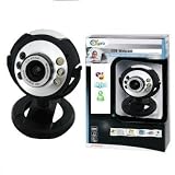 Electronics : Ex-Pro Desktop Camera Webcam Cam with night Lights upto 7.1 Mega pixels resolution upgrade function, 2G Lens built in microphone Desktop Camera Cam, Night Vision Function - 100% compatible for Yahoo, MSN Chat, AOL, Skype etc...