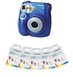 from Discounteddigital Polaroid 300 Instant Camera - Blue and 50 Film Model Polaroid 300 blue and 50 Film