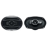 JVC CS-HX6947X 6x9-Inch 4-Way Coaxial Speakers (Black) by JVC