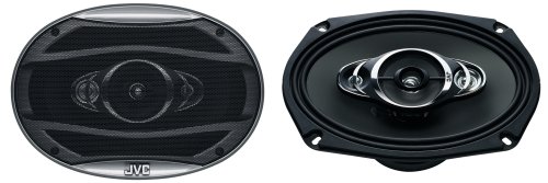 JVC CS-HX6947X 6x9-Inch 4-Way Coaxial Speakers (Black)