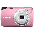 Canon  - PowerShot A3200 IS - Appareil Photo Num�rique - 14,1 Mpix - Mode "Smart Auto" - Rose