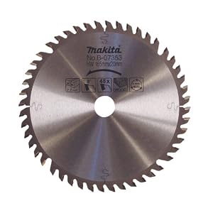 Makita B-07353 165mm X 20mm Carbide Tipped Blade