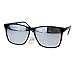 Kush Brand Matte Plastic mirrored Lens Thin Plastic horned Sport Sunglasses