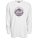 Mets Reebok Faded Logo Long Sleeve Thermal - Men's