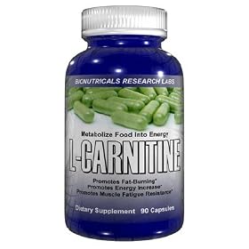 Bionutricals L-CARNITINE - 90 Capsules 500mg Metabolize Food Into Energy