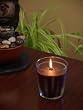 Filled Candle in Carmona Jar- Patchouli Vanilla Scent, 12.5 oz