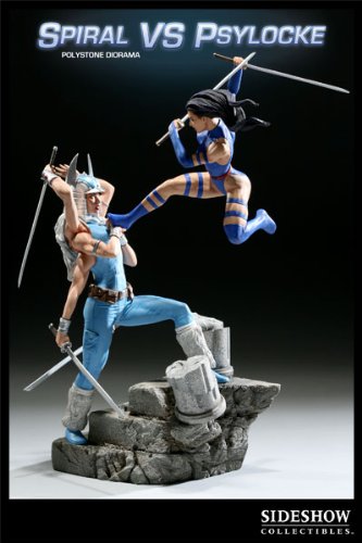 MARVEL X-MEN SPIRAL VS PSYLOCKE DIORAMA LTD TO 500