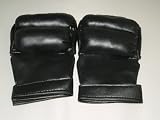 Fingerless Mixed Martial Arts Grappling Gloves - Black L Fingerless Mixed Martial Arts Grappling Gloves - Black L