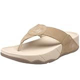 FitFlop Women's Oasis Thong Sandal,Stone,9 M US