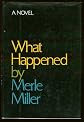 What Happened